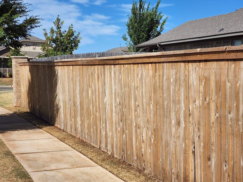 Fence Cleaning in Edmond, OK