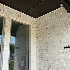 Revitalizing-House-Wash-of-painted-brick-house-in-Oklahoma-City 3